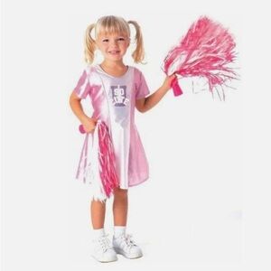 Rubie's Pink Cheerleader Costume for Kids